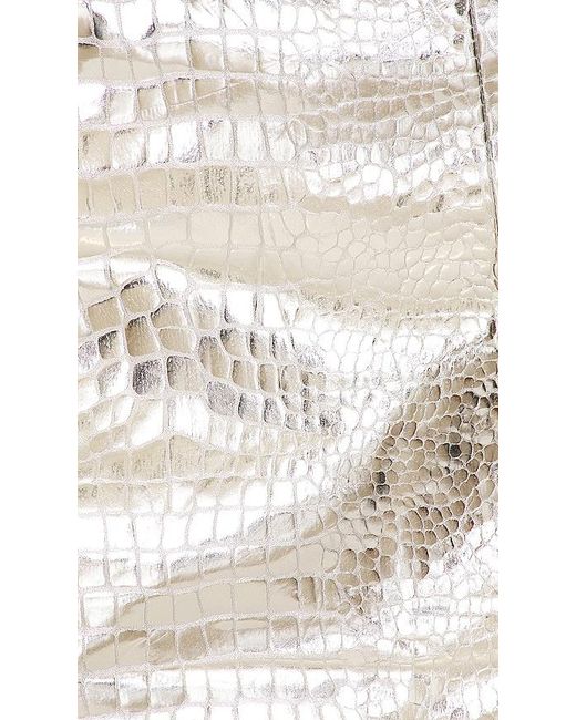 MOTHER OF ALL White Nemasis Leather Corset
