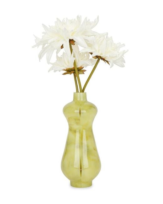 Cult Gaia White Dee Dee Clutch