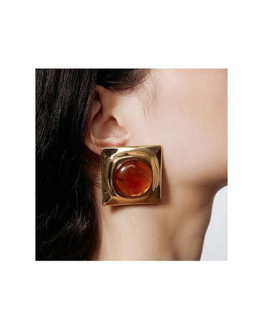 Ronny Kobo White Joan Earring