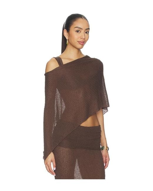 lovewave Brown The Hadley Top