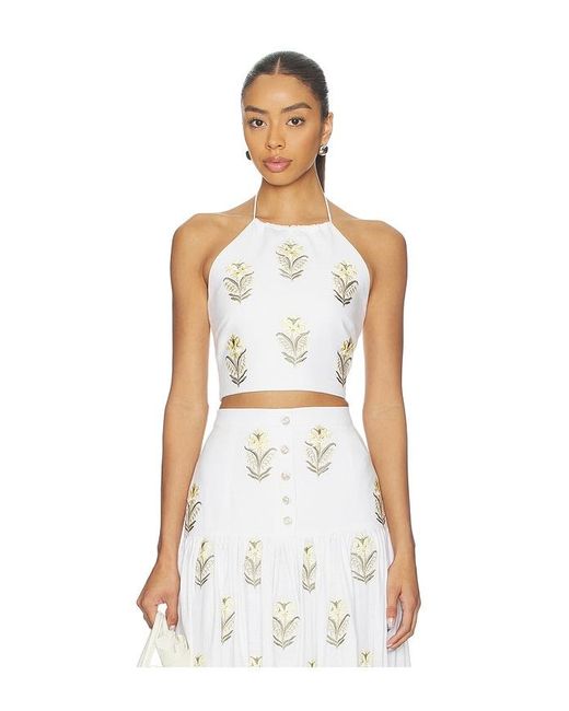 Rosewater House White Gilda Bustier