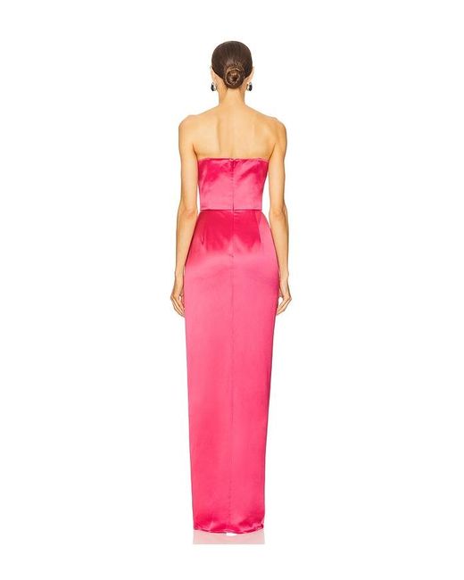 SAU LEE Pink Priyanka Dress