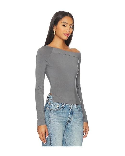 Free People Black The After Long Sleeve