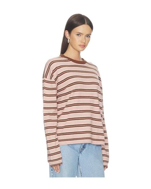 Lovers + Friends Multicolor Amalia Crew Neck Sweater