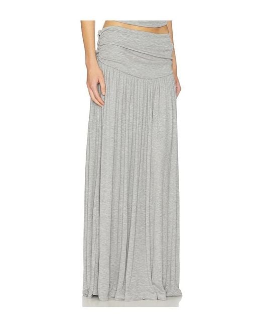 AYA MUSE Gray Viona Skirt