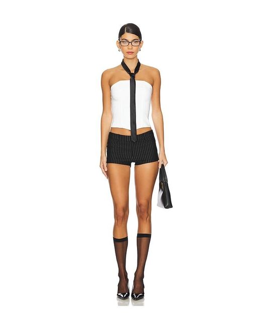 superdown Black Baya Micro Mini Short