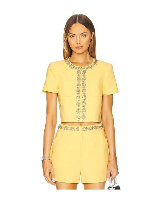 Cinq À Sept Samina ジャケット Yellow