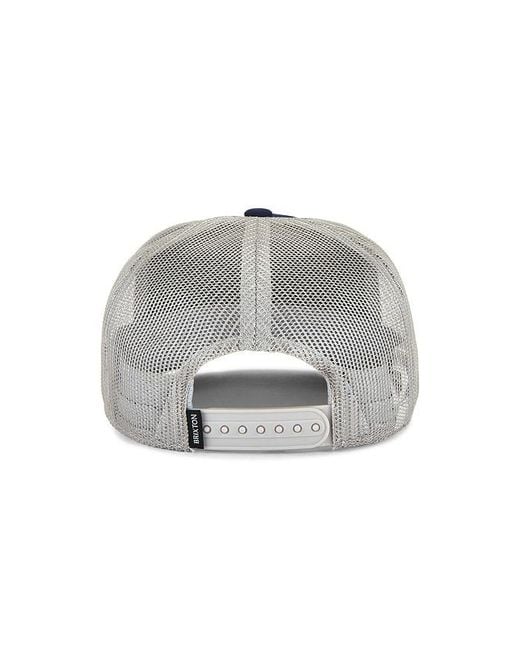 Brixton Blue Coors Light Pit Stop Trucker Hat for men