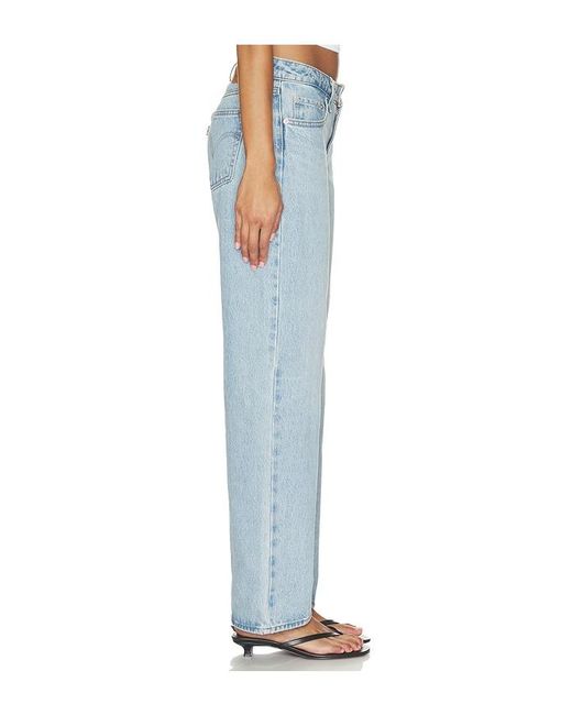 Levi's Blue Low Straight Jeans