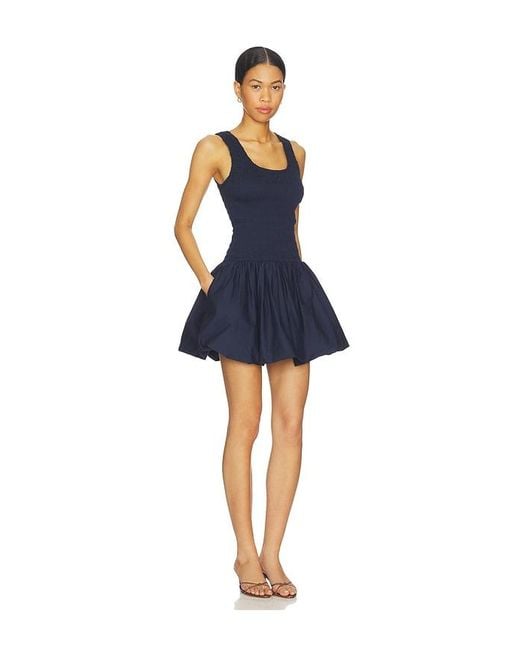 Pistola Blue Ilona Bubble Hem Dress