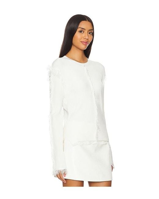 NonChalant Label White Alma Top