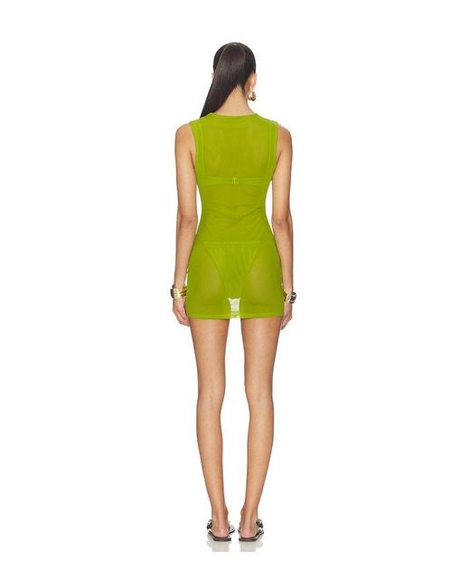 lovewave Green The Valencia Mini Dress