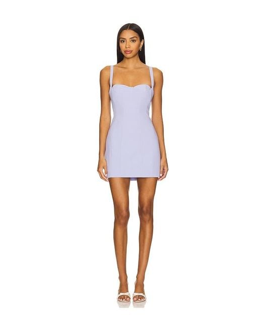 Lovers + Friends Blue Alejandra Mini Dress