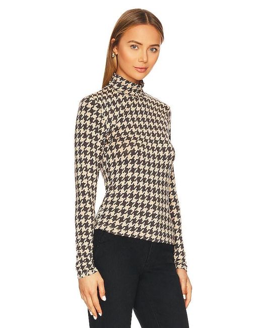 Sanctuary Black Slinky Mock Turtleneck Top