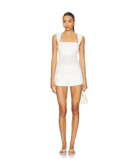 MORE TO COME White Priya Top