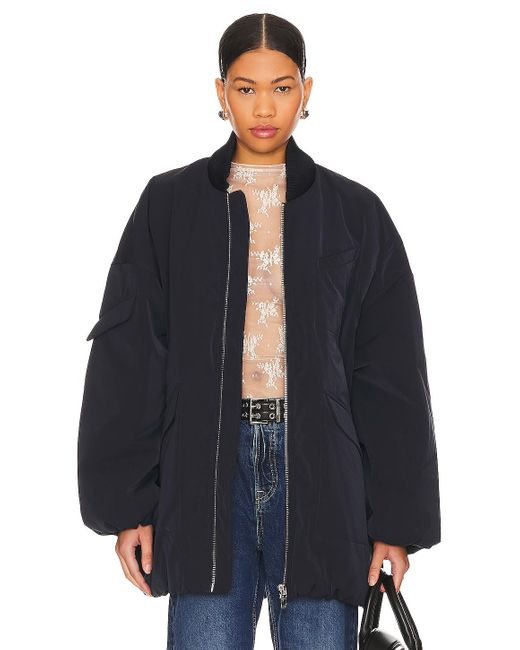 Ganni bomber hotsell jacket
