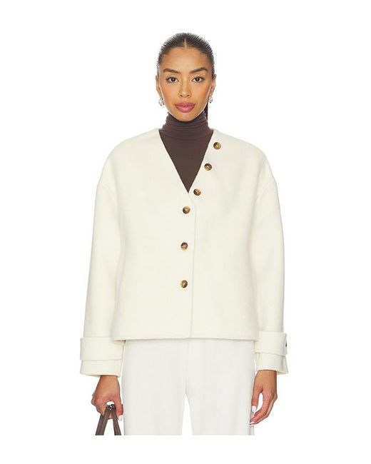 Line & Dot Natural Sofia Scarf Jacket