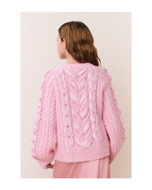 PULL DORIA en White LoveShackFancy en coloris Pink