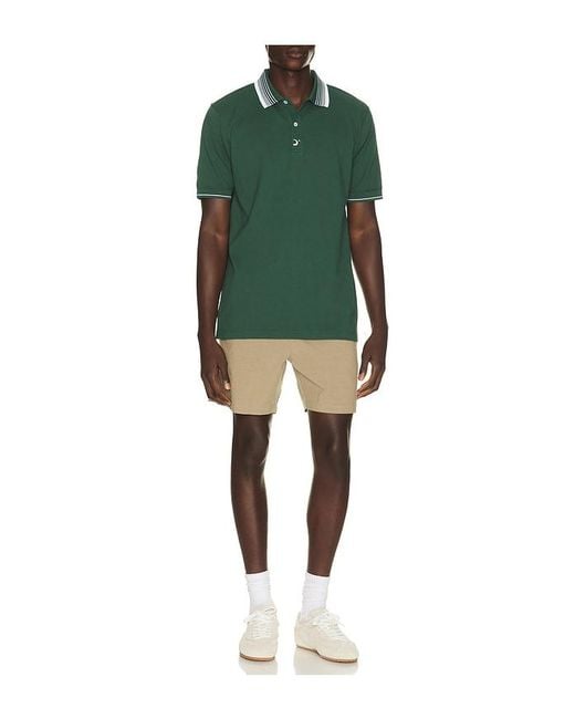 LEND Green Club House Polo for men