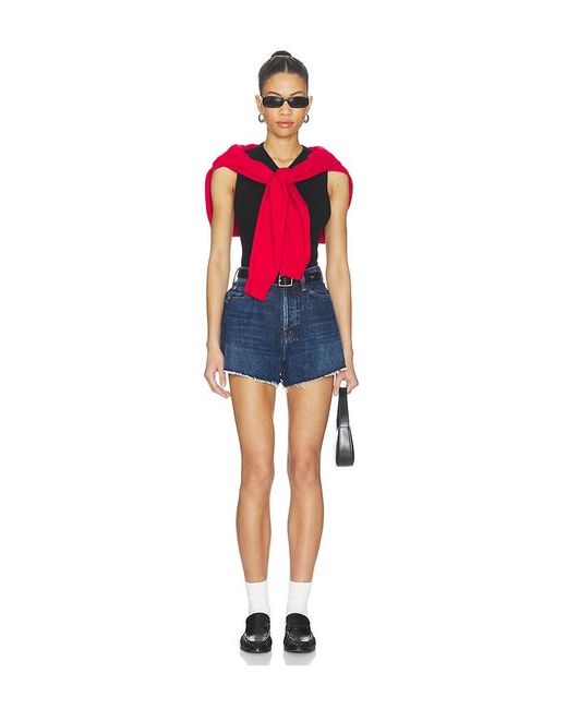 Mother Blue The Flutter Short Fray Short