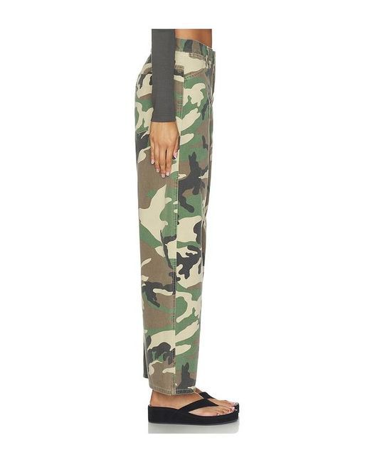 Nili Lotan Green Tribeca Pant
