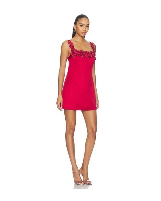 Elliatt Red Lucetta Shift Mini Dress
