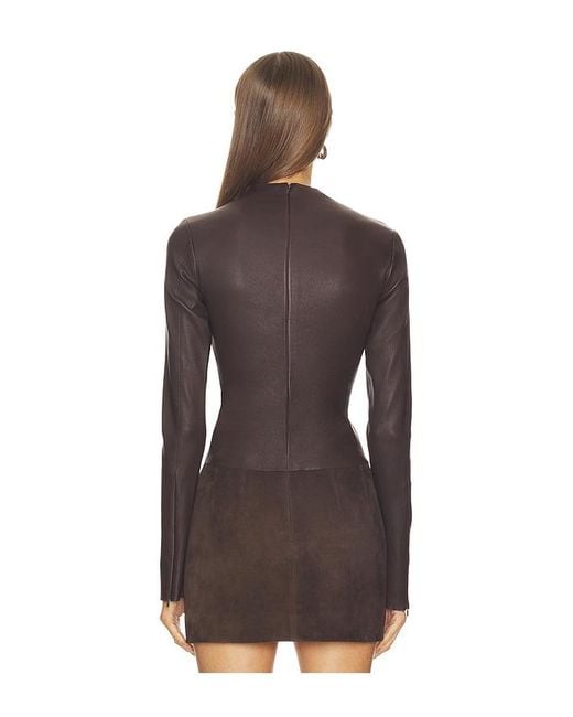 SRG Brown Ethan Top