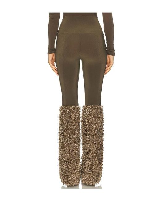 Norma Kamali Multicolor Curly Spat Legging