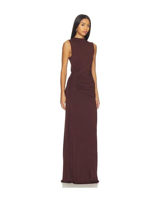 MORE TO COME Purple Stacie Maxi Dress