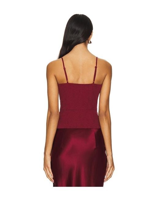 USISI SISTER Red Josie Top