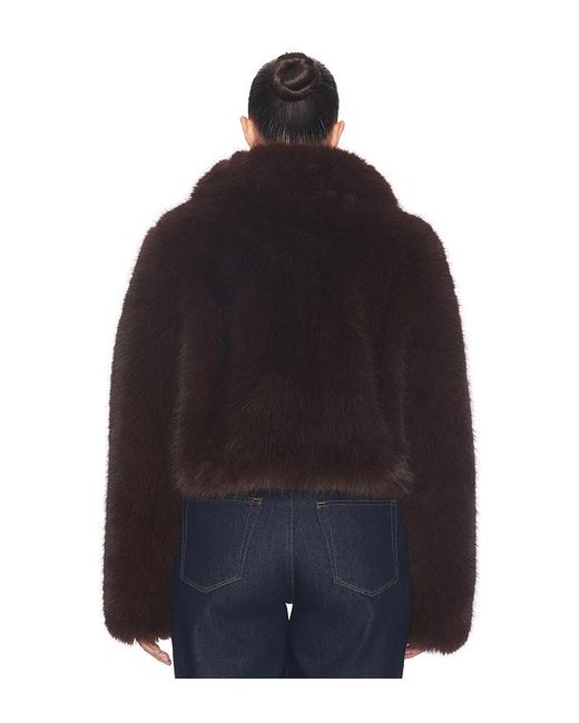 L'academie Black 'Academie Savoie Faux Fur Jacket