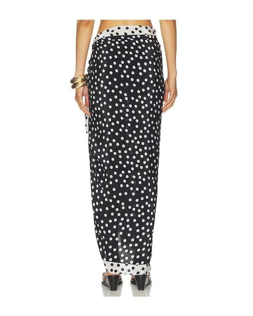 Leslie Amon Black Sarong