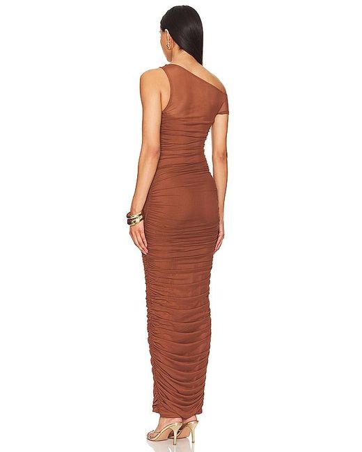AFRM Brown Biona Maxi Dress