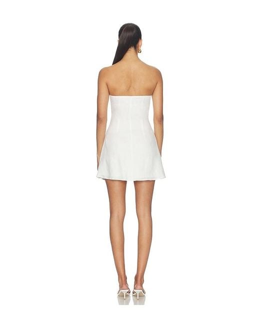 AZULU White Dante Dress