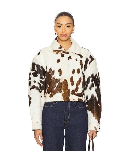 Lamarque Blue X Revolve Bailey Jacket