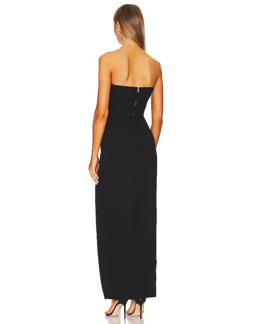 Nicholas Black Pernille Bustier Gown W/ Slit