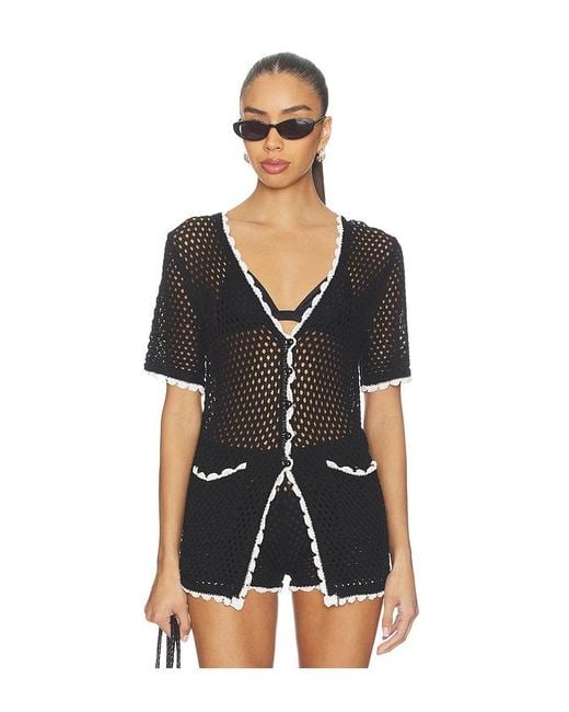 superdown Black Brisa Top