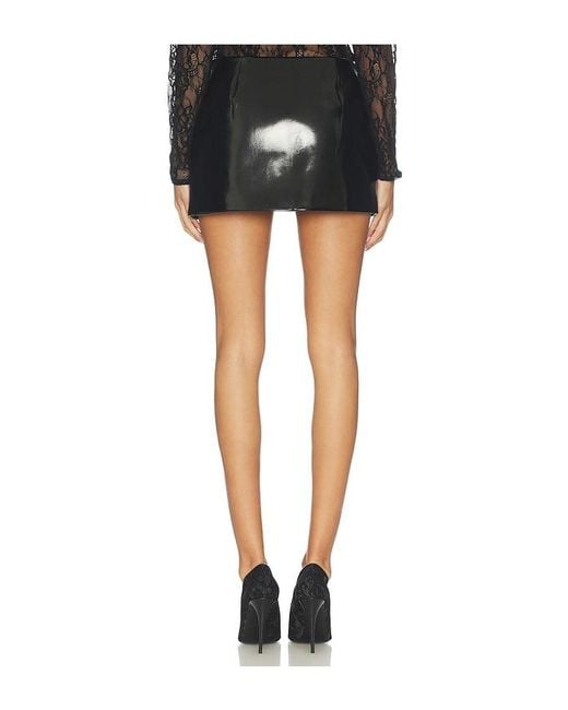 Lovers + Friends Black Demi Mini Skirt