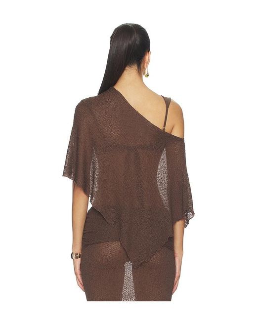 lovewave Brown The Hadley Top