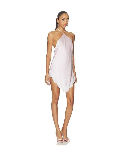 Lovers + Friends White Ruth Mini Dress