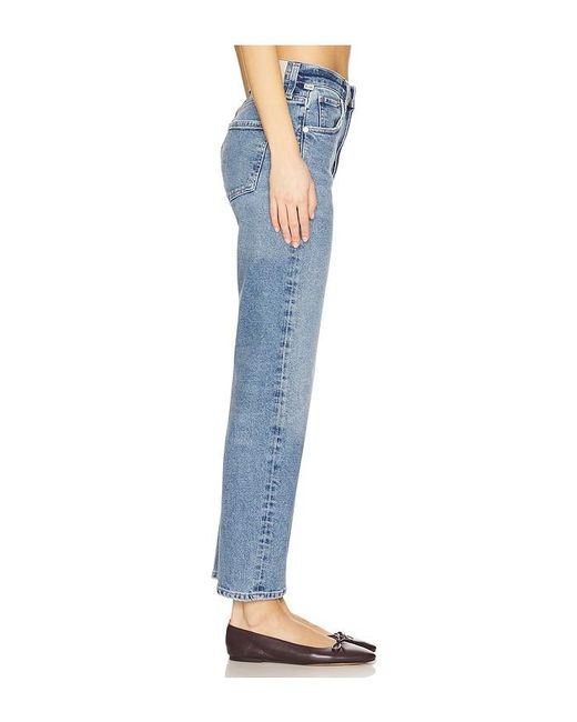Citizens of Humanity Blue Delfina Straight Jeans