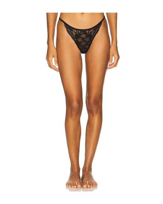 Hanky Panky Black X Lexi Wood Stephanie Tanga