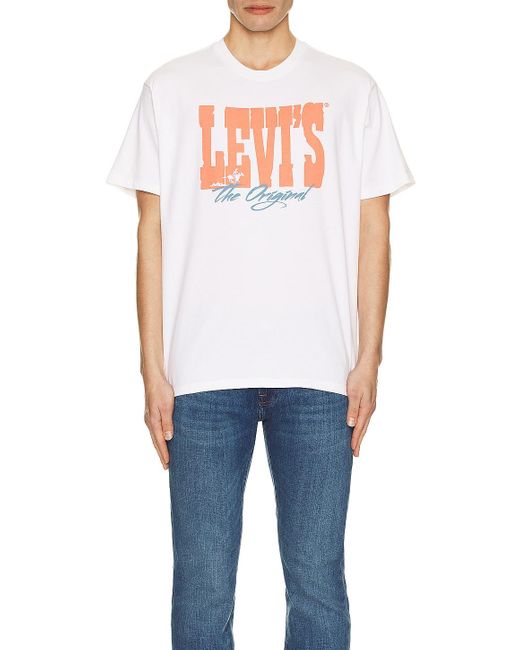 メンズ Levi's Tシャツ White