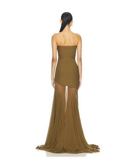 Deme by Gabriella Metallic Dahlia Dress