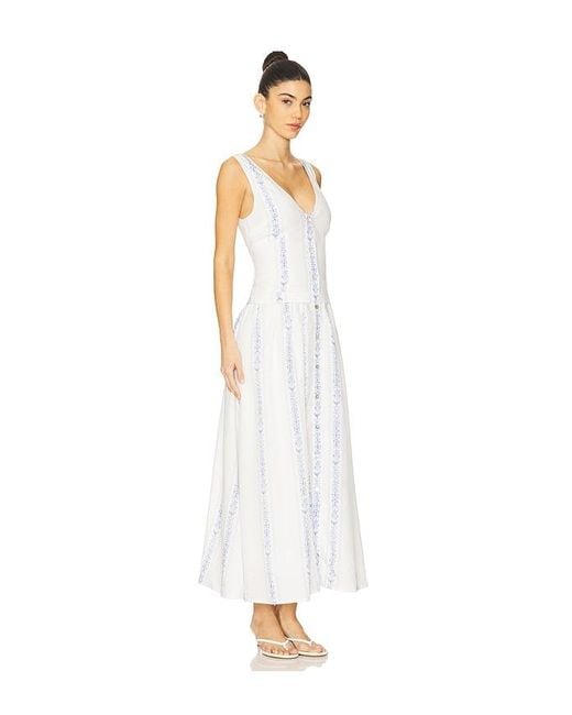 Sancia White The Elenora Dress