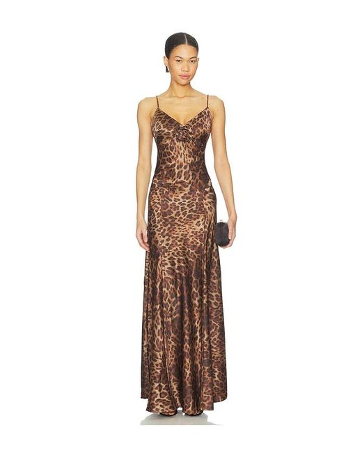 bubish Natural Savannah Rosette Gown