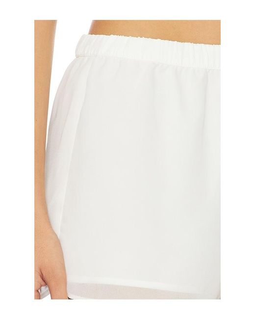Amanda Uprichard White Mariko Short