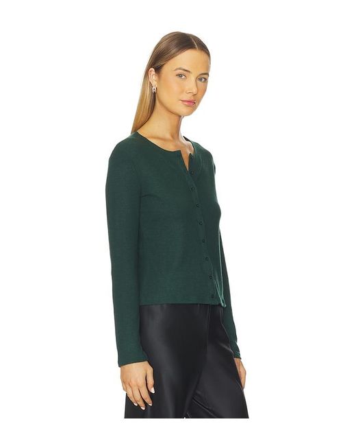 Leset Green Lauren Classic Cardigan
