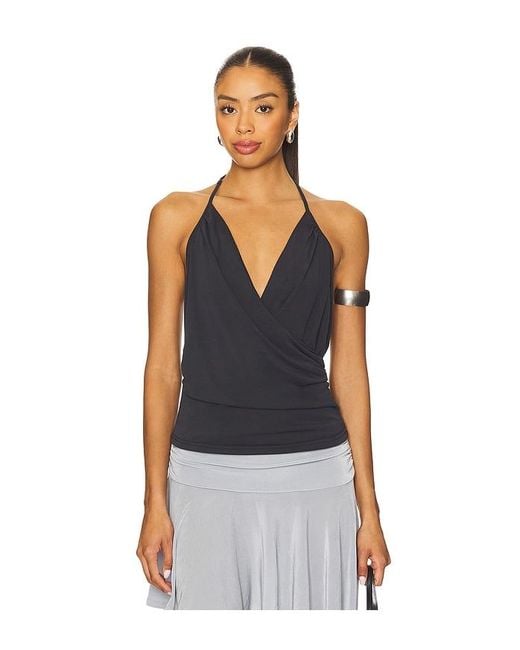 geel Blue Julian Halter Top
