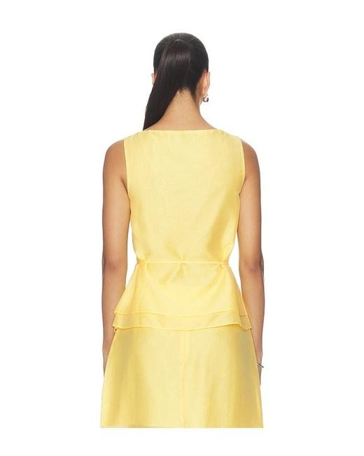 L'academie Yellow Ashby Top